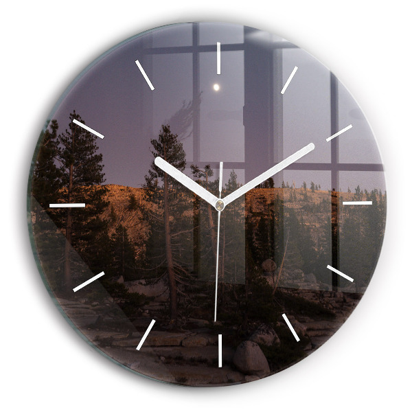 Horloge ronde Route rocheuse de Yosemite