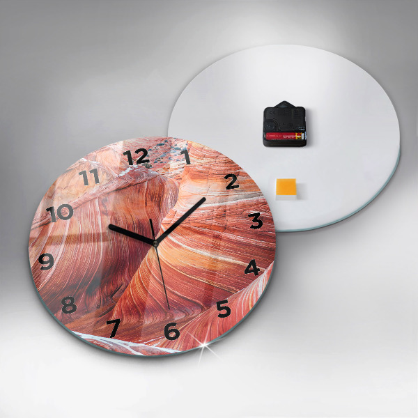 Horloge ronde Le pittoresque Grand Canyon