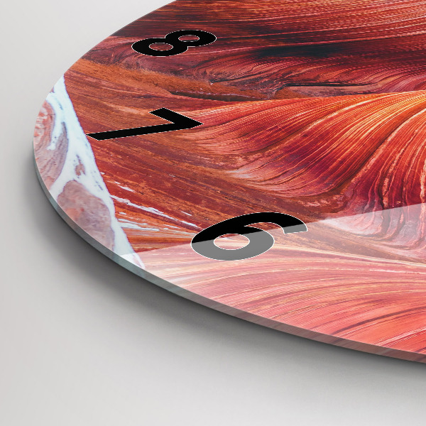 Horloge ronde Le pittoresque Grand Canyon