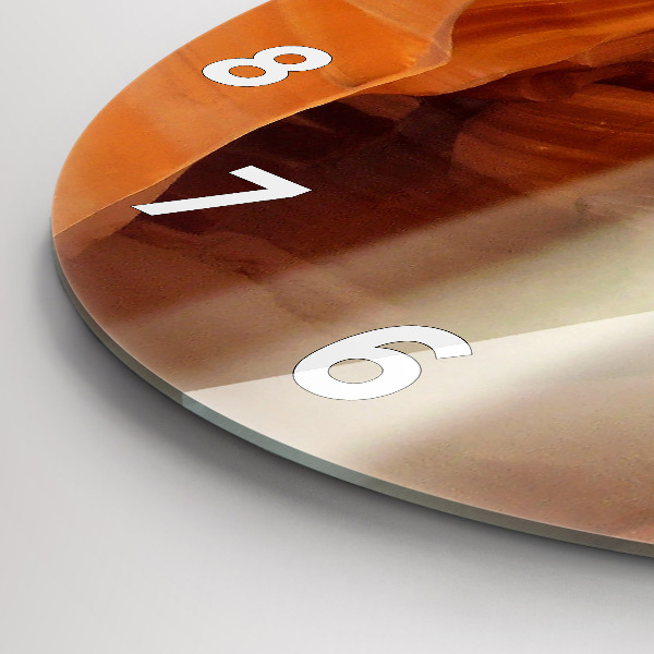 Horloge ronde Canyon du désert