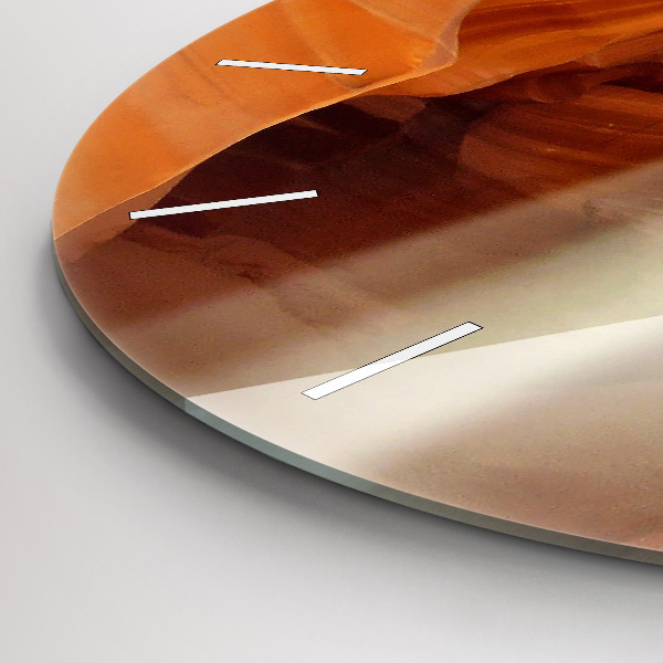 Horloge ronde Canyon du désert