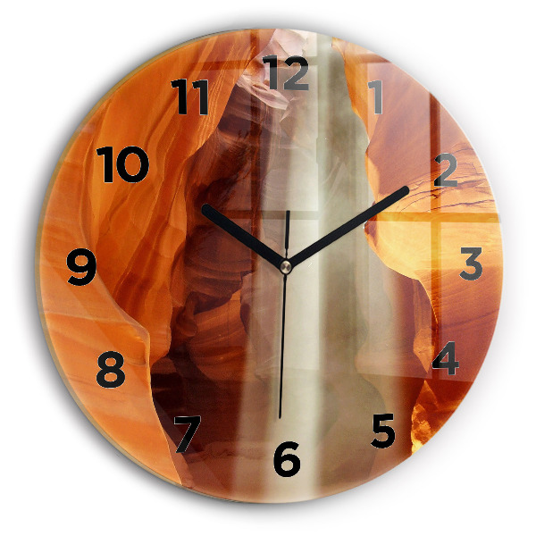 Horloge ronde Canyon du désert