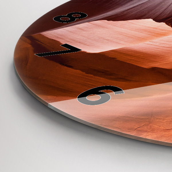 Horloge ronde Antelope Canyon