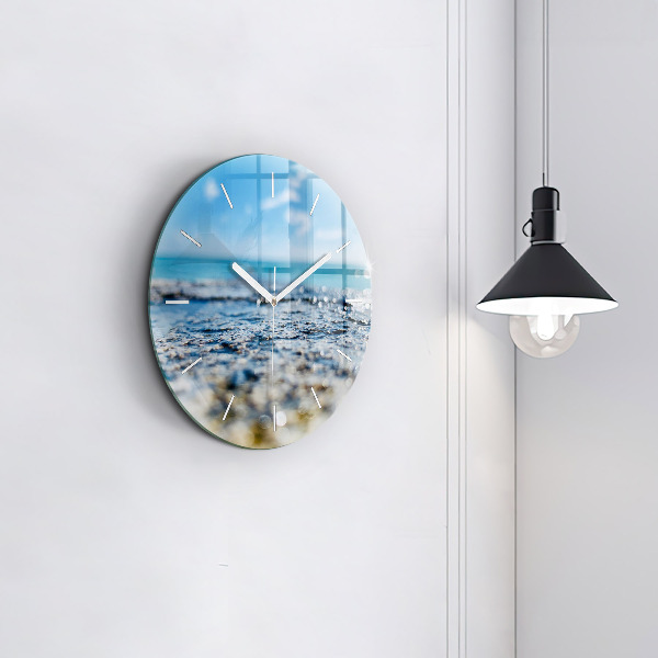 Horloge ronde Photographie aquatique