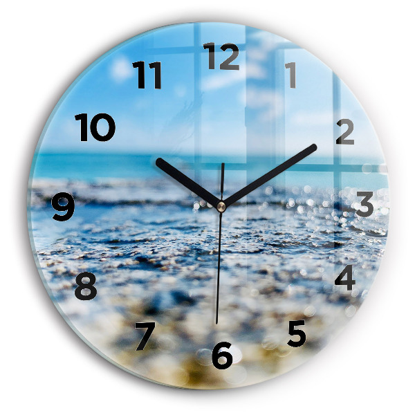 Horloge ronde Photographie aquatique