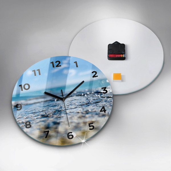 Horloge ronde Photographie aquatique