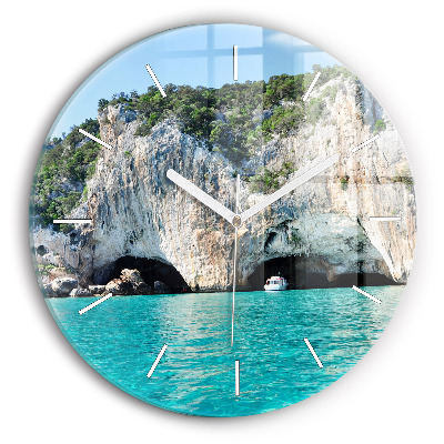 Horloge ronde Grotte sous-marine