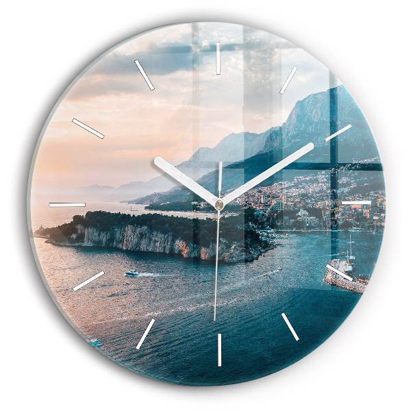 Horloge ronde Île en Croatie