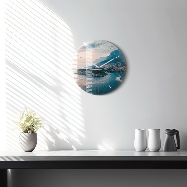 Horloge ronde Île en Croatie