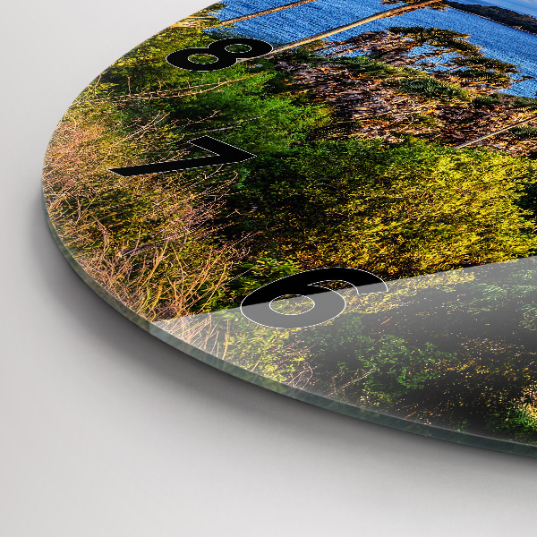 Horloge ronde Phuket en Thaïlande