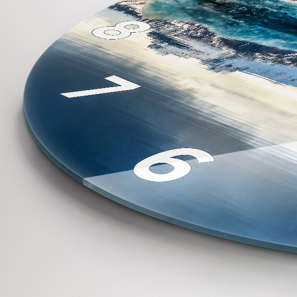 Horloge ronde Lac Jokulsarlon Islande