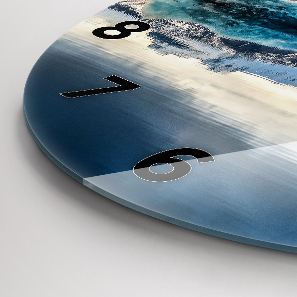 Horloge ronde Lac Jokulsarlon Islande