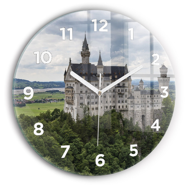 Horloge ronde Château de Neuschwanstein