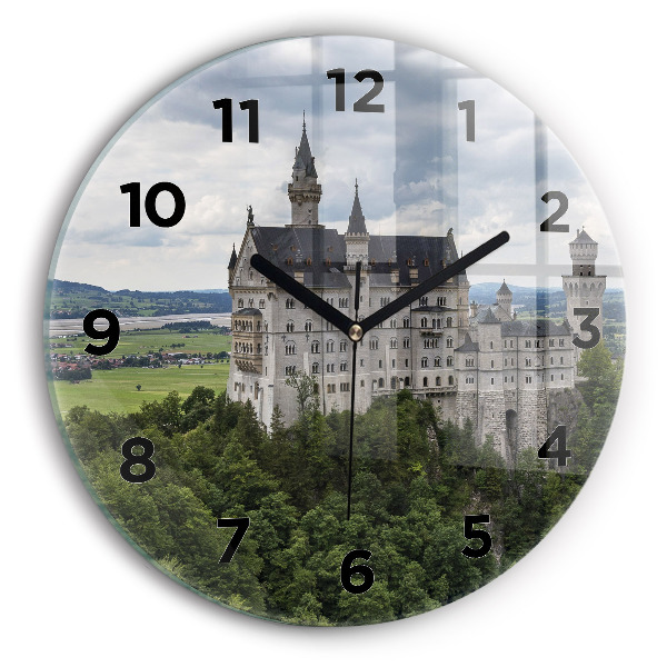 Horloge ronde Château de Neuschwanstein