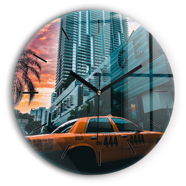 Horloge ronde Miami, Floride