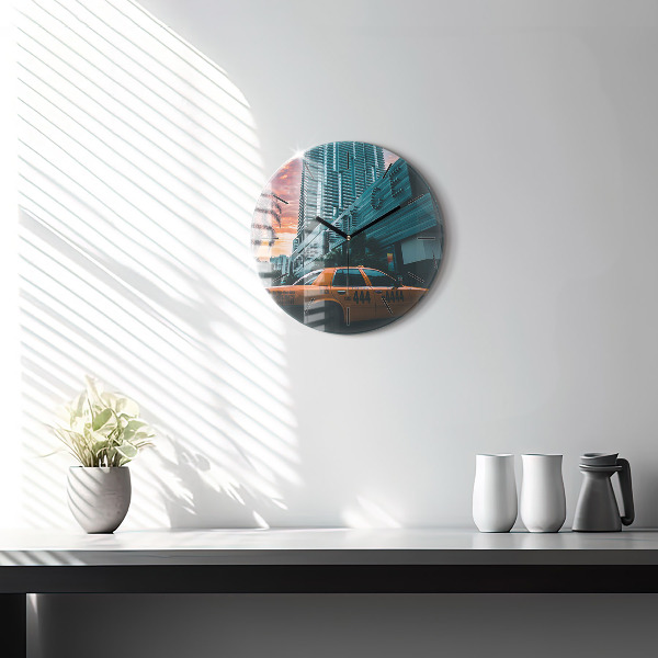 Horloge ronde Miami, Floride