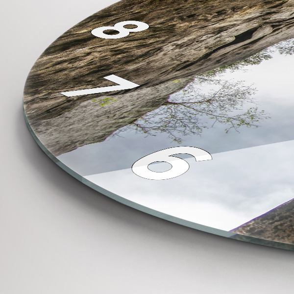 Horloge ronde Ville du rock en République tchèque