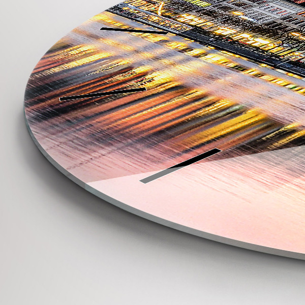 Horloge ronde Alster à Hambourg