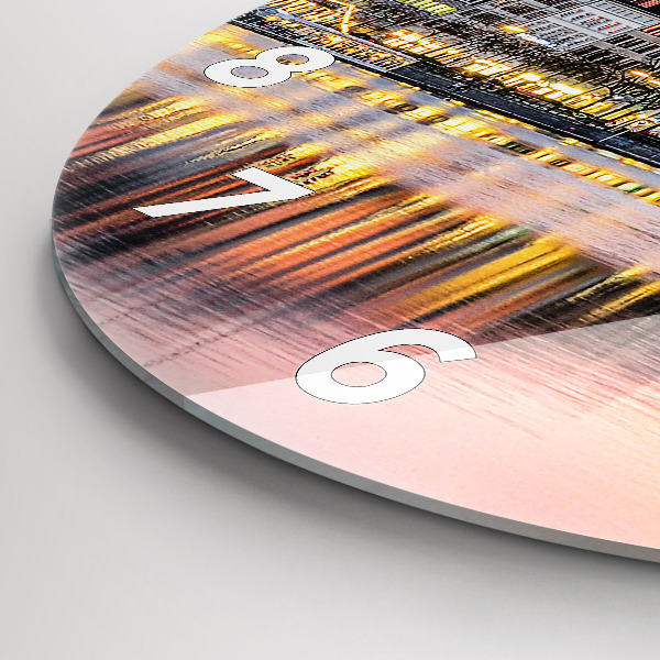 Horloge ronde Alster à Hambourg