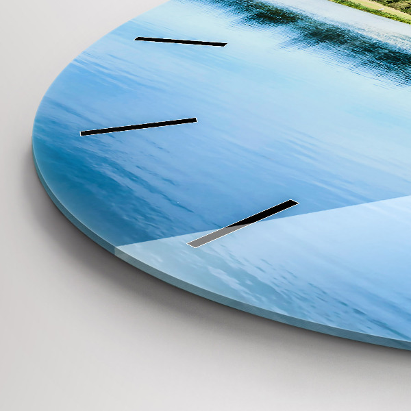 Horloge ronde Château de Leeds