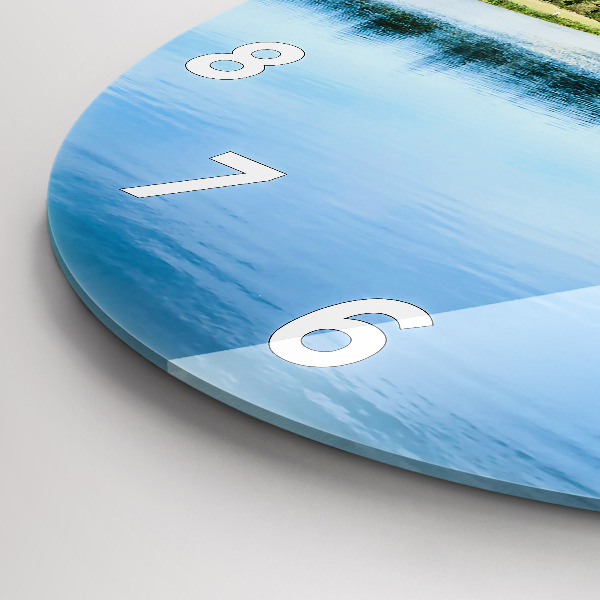 Horloge ronde Château de Leeds