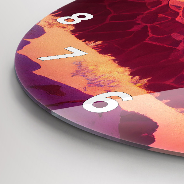 Horloge ronde 'Désert de l''Arizona'