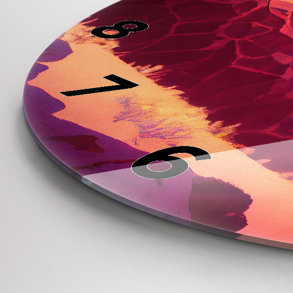 Horloge ronde 'Désert de l''Arizona'