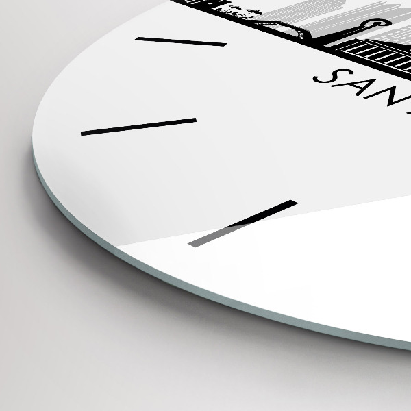 Horloge ronde Ville de San Antonio, Texas