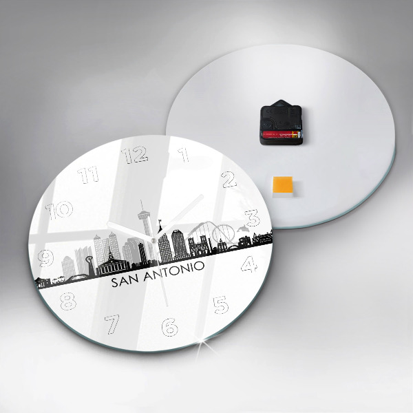 Horloge ronde Ville de San Antonio, Texas