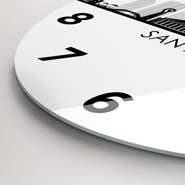 Horloge ronde Ville de San Antonio, Texas