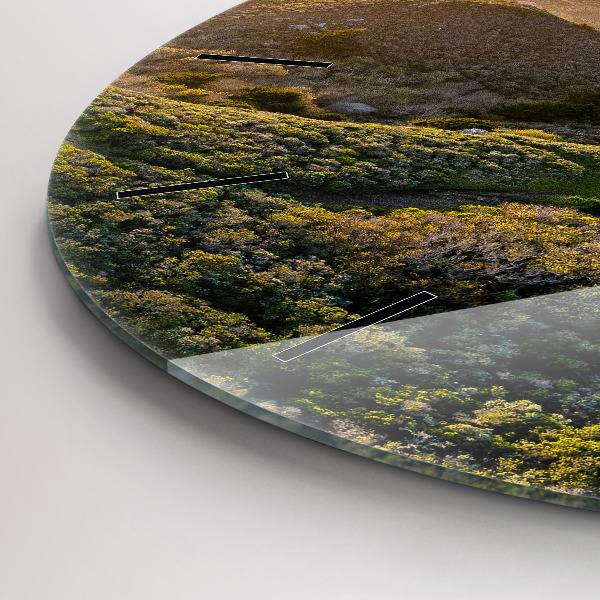 Horloge ronde La route vers San Francisco