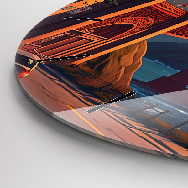 Horloge ronde Pont de San Francisco