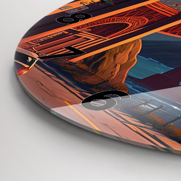 Horloge ronde Pont de San Francisco