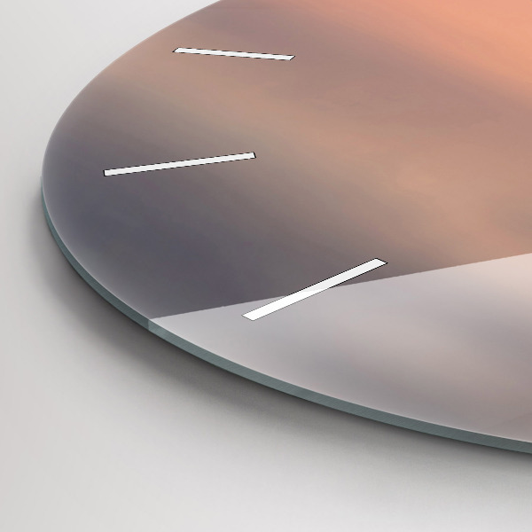 Horloge ronde Lac Balaton États-Unis