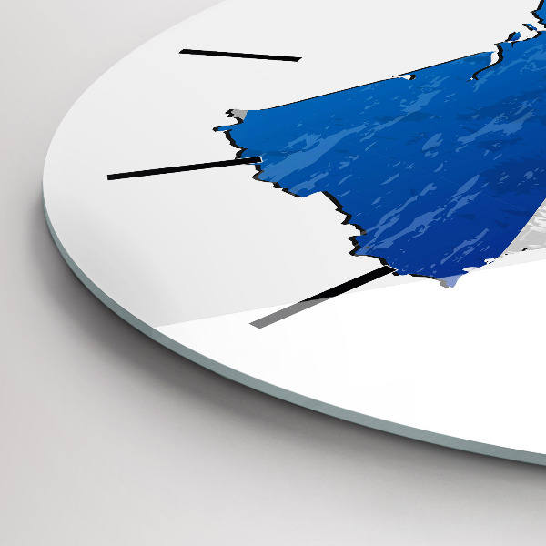 Horloge ronde Drapeau de la France