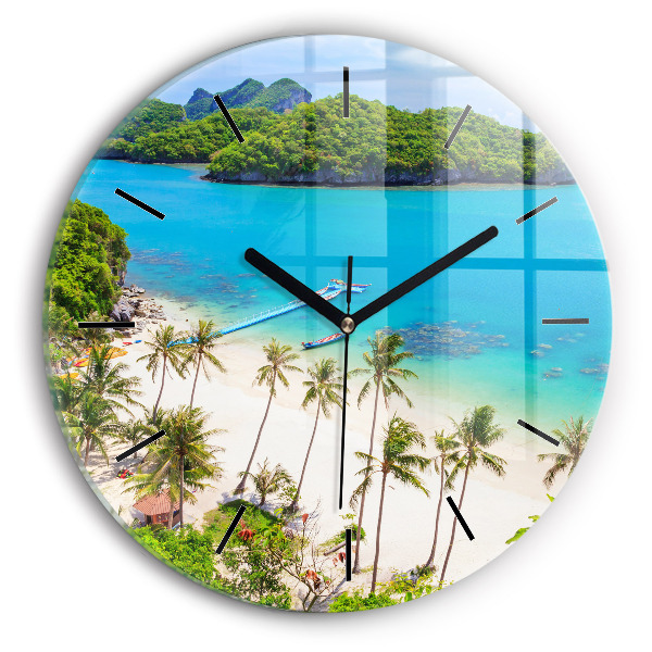 Horloge ronde Parc national de Thaïlande