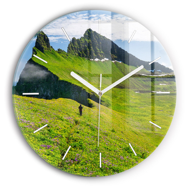Horloge ronde Réserve de Hornstrandir, Islande