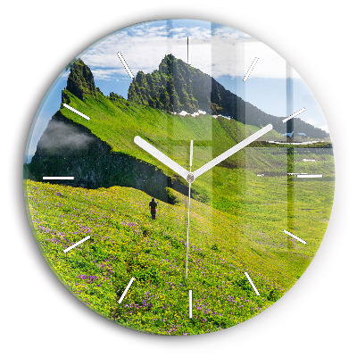 Horloge ronde Réserve de Hornstrandir, Islande