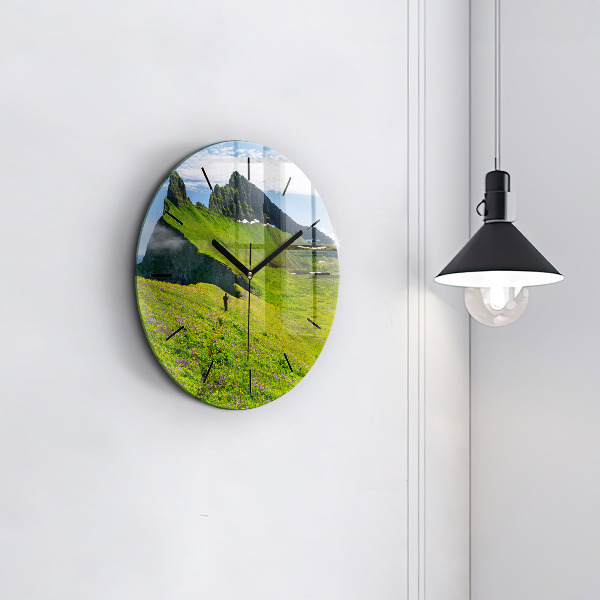 Horloge ronde Réserve de Hornstrandir, Islande