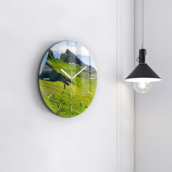 Horloge ronde Réserve de Hornstrandir, Islande
