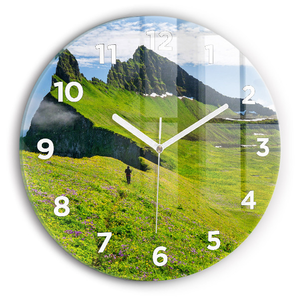 Horloge ronde Réserve de Hornstrandir, Islande