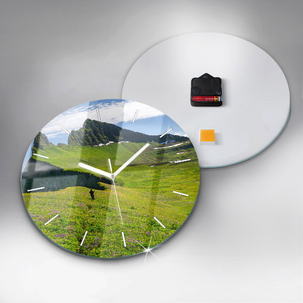 Horloge ronde Réserve de Hornstrandir, Islande