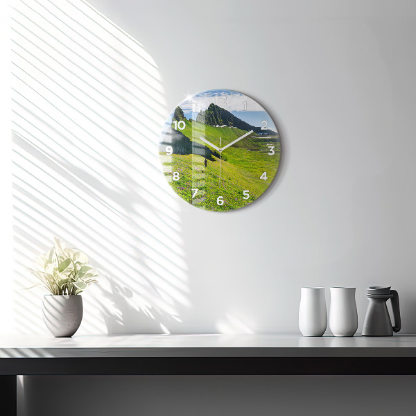 Horloge ronde Réserve de Hornstrandir, Islande