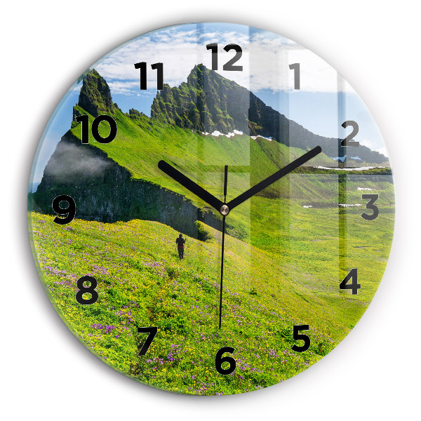 Horloge ronde Réserve de Hornstrandir, Islande