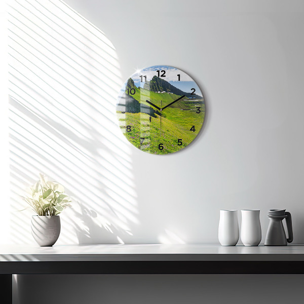 Horloge ronde Réserve de Hornstrandir, Islande