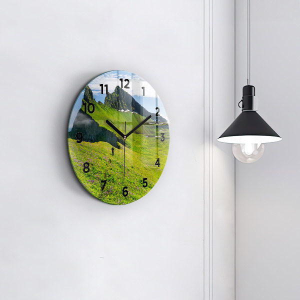 Horloge ronde Réserve de Hornstrandir, Islande