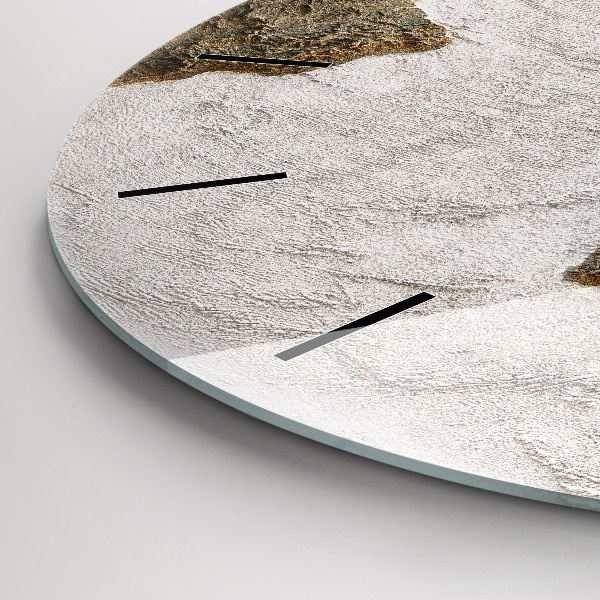 Horloge ronde Carte du vieux monde