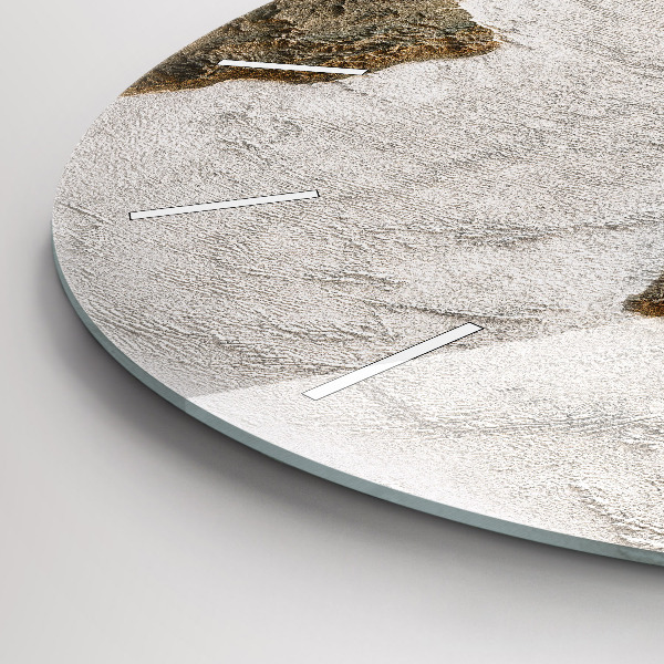 Horloge ronde Carte du vieux monde