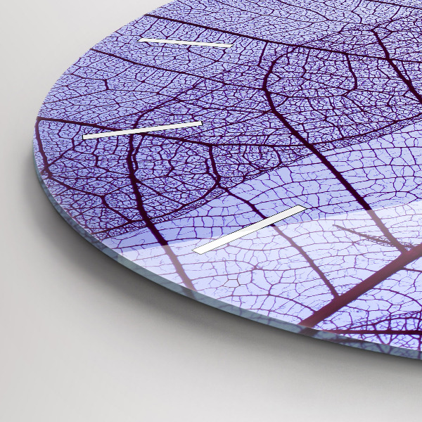 Horloge ronde Feuilles – nature