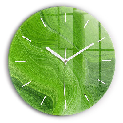 Pendule murale ronde Ondes modernes